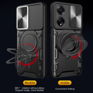 Husa pentru Oppo A98 5G - Techsuit CamGuard Pro - Black - Img 4