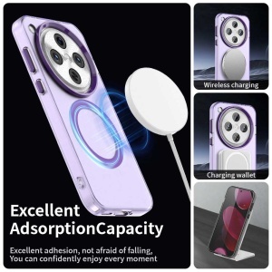 Husa pentru Oppo Find X8 Pro - Techsuit CandyCase MagSafe - Purple - Img 3