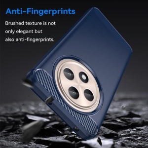 Husa pentru Oppo Reno12 F 4G / Reno12 F 5G / Reno12Â FS - Techsuit Carbon Silicone - Blue - Img 6