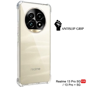 Husa pentru Realme 13 Pro / 13 Pro+ - Techsuit Shockproof Clear Silicone - Clear - Img 4