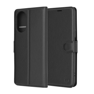 Husa pentru Realme C67 4G - Techsuit Leather Folio - Black - Img 1