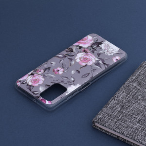 Husa pentru Samsung Galaxy A03s - Techsuit Marble Series - Bloom of Ruth Gray - Img 5
