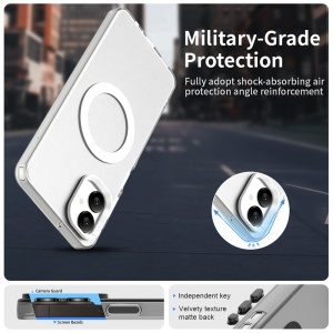 Husa pentru Samsung Galaxy A06 - Techsuit CandyCase MagSafe - White - Img 5