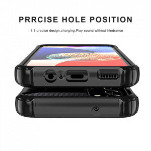 Husa pentru Samsung Galaxy A14 4G / 5G - Techsuit Hybrid Armor - Black - Img 3