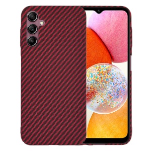 Husa pentru Samsung Galaxy A14 4G / A14 5G - Techsuit Carbonite FiberShell - Red - Img 1