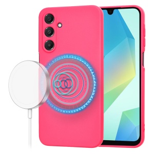 Husa pentru Samsung Galaxy A16 4G / A16 5G - Techsuit SoftFlex MagSafe - Hot Pink - Img 1