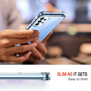 Husa pentru Samsung Galaxy A32 4G - Techsuit Shockproof Clear Silicone - Clear - Img 3