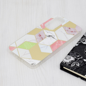 Husa pentru Samsung Galaxy A35 5G - Techsuit Marble Series - Purple Hex - Img 4