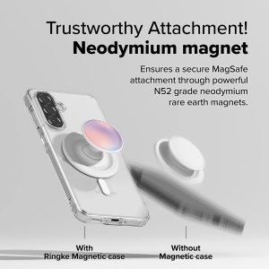 Husa pentru Samsung Galaxy A36 5G / A56 5G - Ringke Fusion MagSafe - Clear - Img 4