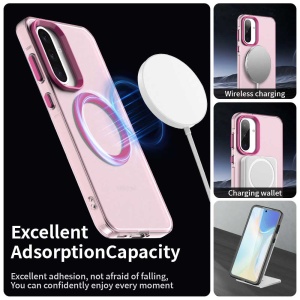 Husa pentru Samsung Galaxy A36 5G - Techsuit CandyCase MagSafe - Pink - Img 5