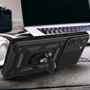 Husa pentru Samsung Galaxy S21 Ultra 5G - Techsuit CamShield Series - Black - Img 8