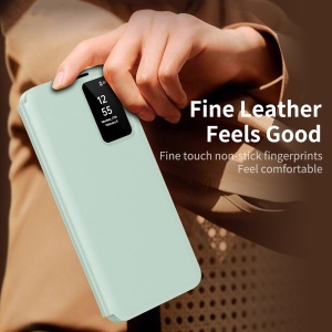 Husa pentru Samsung Galaxy S23 Plus - Techsuit SmartView Series - Green - Img 5