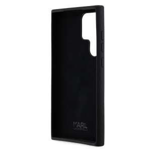 Husa pentru Samsung Galaxy S23 Ultra (KLHCS23LSMHKNPK) - Karl Lagerfeld Silicone - Ikonik Metal Pin - Img 6