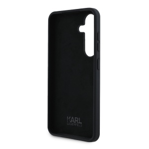 Husa pentru Samsung Galaxy S24 - Karl Lagerfeld Silicone (KLHCS24SSMHKNPK) - Ikonik Metal Pin - Img 6
