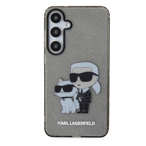 Husa pentru Samsung Galaxy S24 Plus - Karl Lagerfeld Hardcase Glitter (KLHCS24MHNKCTGK) - Karl&Choupette - Img 2