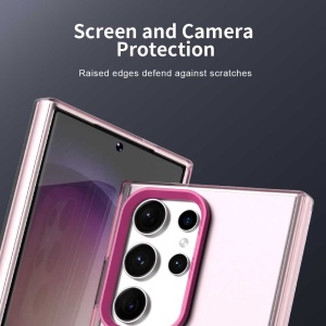 Husa pentru Samsung Galaxy S24 Ultra - Techsuit CandyCase MagSafe - Pink - Img 5