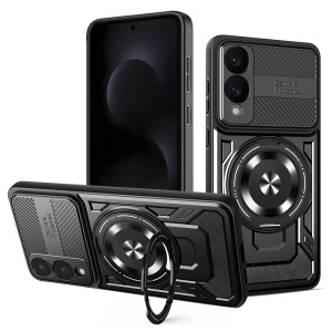 Husa pentru Samsung Galaxy S25 Edge - Techsuit RuggedCam - Black - Img 1
