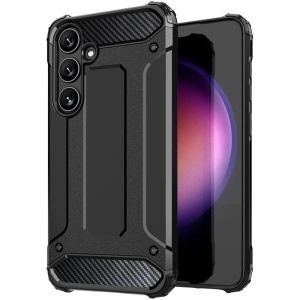 Husa pentru Samsung Galaxy S25 Plus - Techsuit Hybrid Armor - Black - Img 2