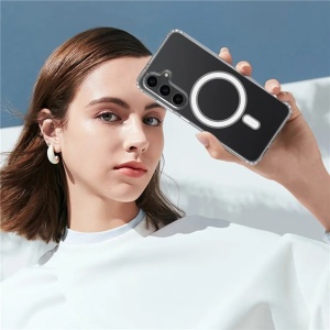 Husa pentru Samsung Galaxy S25 Plus - Techsuit MagSafe Pro - Transparent - Img 6