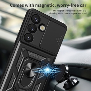 Husa pentru Samsung Galaxy S25 - Techsuit CamShield Series - Black - Img 4