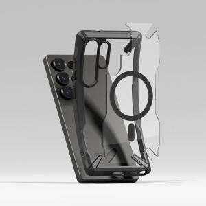 Husa pentru Samsung Galaxy S25 Ultra - Ringke Fusion X MagSafe - Black - Img 7