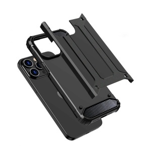 Husa pentru Samsung Galaxy S25 Ultra - Techsuit Hybrid Armor - Black - Img 6