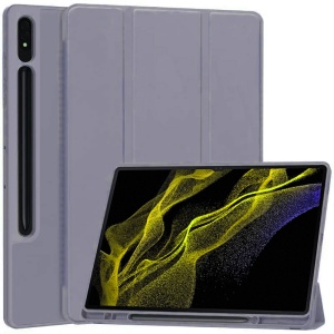 Husa pentru Samsung Galaxy Tab S8 Ultra - Techsuit Flex Trifold - Purple - Img 1