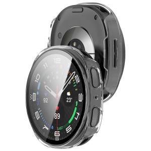Husa pentru Samsung Galaxy Watch8 44mm + Folie - Techsuit Defense360 Pro - Clear - Img 3