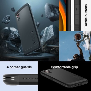 Husa pentru Samsung Galaxy Xcover7 Pro - Spigen Tough Armor - Black - Img 6