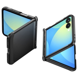 Husa pentru Samsung Galaxy Z Flip7 - Spigen Slim Armor Pro MagSafe - Black - Img 1