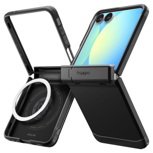 Husa pentru Samsung Galaxy Z Flip7 - Spigen Tough Armor Pro MagSafe - Black - Img 2