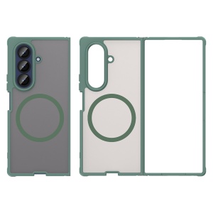 Husa pentru Samsung Galaxy Z Fold7 - Techsuit HaloFrost II MagSafe - Green - Img 2