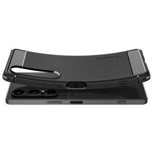 Husa pentru Sony Xperia 1 VII - Spigen Rugged Armor - Matte Black - Img 4