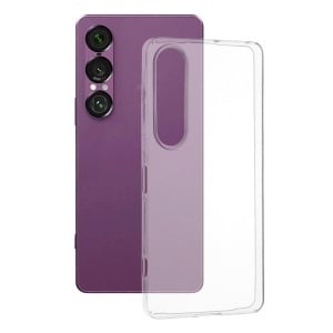 Husa pentru Sony Xperia 1 VII - Techsuit Clear Silicone - Transparent