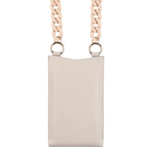 Husa pentru telefon 7" - Fixed Universal Shoulder Bag Venezia Leather (FIXVEN-CR) - Cream - Img 2