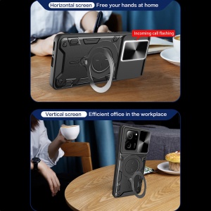 Husa pentru Xiaomi 13T / 13T Pro - Techsuit CamGuard Pro - Black - Img 5