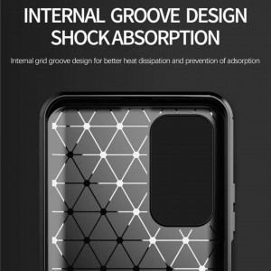 Husa pentru Xiaomi Mi 10T 5G / Mi 10T Pro 5G - Techsuit Carbon Silicone - Black - Img 3