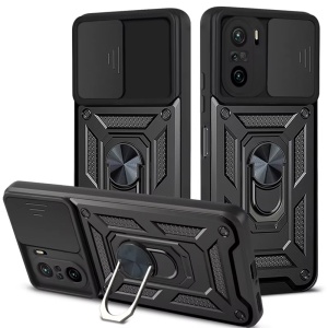 Husa pentru Xiaomi Mi 11i / Poco F3 - Techsuit CamShield Series - Black