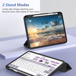 Husa pentru Xiaomi Pad 7 / 7 Pro - Techsuit Flex Trifold - Black - Img 6