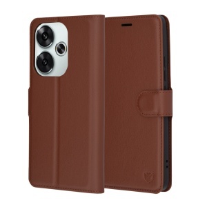 Husa pentru Xiaomi Poco F6 - Techsuit Leather Folio - Brown