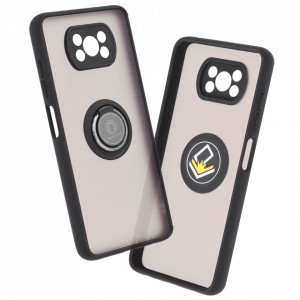 Husa pentru Xiaomi Poco X3 / Poco X3 NFC / Poco X3 Pro - Techsuit Glinth - Black - Img 1