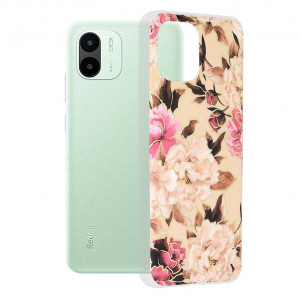 Husa pentru Xiaomi Redmi A1 / A2 - Techsuit Marble Series - Mary Berry Nude