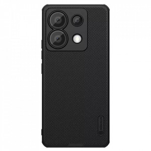 Husa pentru Xiaomi Redmi Note 13 Pro 5G / Poco X6 - Nillkin Super Frosted Shield Pro - Black - Img 1