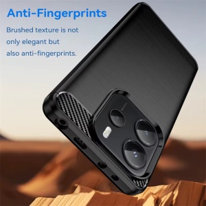 Husa pentru Xiaomi Redmi Note 14 4G (Standard) - Techsuit Carbon Silicone - Blue - Img 4