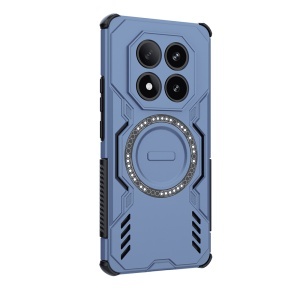 Husa pentru Xiaomi Redmi Note 14 Pro 5G / Poco X7 - Techsuit ArmorMag Case - Blue - Img 3