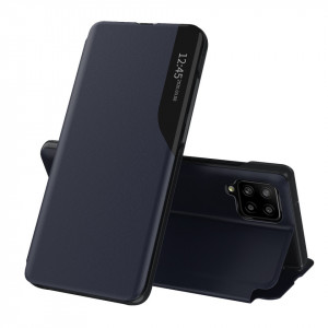 Husa Samsung Galaxy A12 / A12 Nacho Eco Leather View Flip Tip Carte - Dark Blue - Img 1