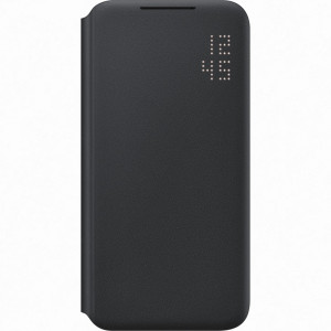 Husa Smart LED View Cover (EE) pentru Galaxy S22, EF-NS901PBEGEE - Black