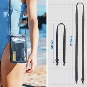 Husa universala pentru telefon - Spigen Waterproof Case (A603) - Black - Img 13