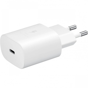 Incarcator de Priza Type-C, 25W, 3A - Samsung EP-TA800EWE (GP-PTU021SOAWQ) - White (Bulk Packing) - Img 2