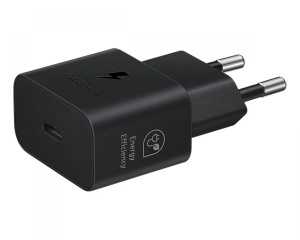 Incarcator pentru Priza Type-C, Super Fast Charging, 25W - Samsung T2510 Paris 2024 (EP-T2510NBEGEU) - Black (Blister Packing) - Img 2